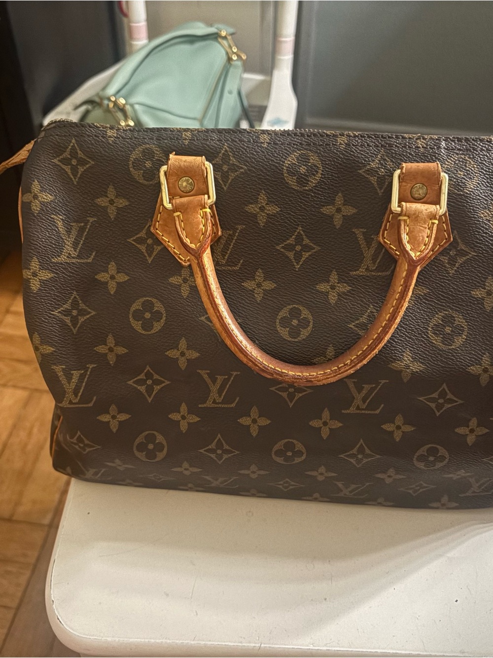 Louis Vuitton Brown Monogram Speedy 30
